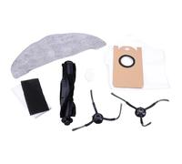 Sillar Kit 8 Pièces pour Roidmi EVE Plus - Brosse Principale, 2 Brosses Latérales, Filtre HEPA + Préfiltre Mousse, Lingette Microfibre, Sac à Poussière Synthétique & Peigne de Nettoyage
