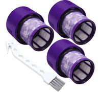 Sillar Kit Aspirateur - Remplacement Dyson 3x Filtre Aspirateur Lavable V10 SV12 + Aspirateur | Aspirateur Wearable Replacement Filter Kit