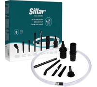 Sillar Kit De Nettoyage Aspirateur Brosse Poussière Outil D'Enlèvement Ensemble Mini Universel Attachements Pour Nettoyage Matelas Fenêtre Canapé Ordinateur Imprimante De Voiture Tv