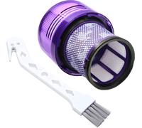 Sillar Kit pour aspirateurs Dyson : 1x Filtre lavable pour Dyson V11, SV14, V15 + 1x Nettoyant | Kit de remplacement régénératif