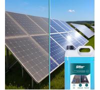 Sillar Liquide de nettoyage pour panneaux photovoltaïques mousse active pour panneaux solaires photovoltaïques 5 L