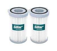 Sillar Lot de 2 Filtres à Cartouche HEPA pour Les Aspirateurs Electrolux, AEG (Alternative à EF75B, 9001959494, AEF75B, F 120)