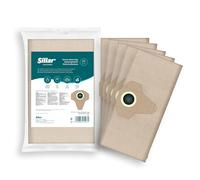 Sillar® Lot de 5 Sacs d'aspirateur pour Einhell TE-VC 1820 1250 RT-VC 1420 1500 1600 BT-VC 1250 S Parkside PNTS 1250 1300 1400 1500 B2 B3 C1 C3 D1 E2 Sparky VC1220 VC1430 MacAllister 1250W 1400W
