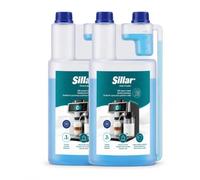 Sillar Nettoyant Système de Lait 2 x 1 L pour Machines à Café et Mousseurs