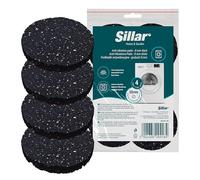 Sillar Patins anti-vibration pour machine à laver et sèche-linge - Ø 50 mm, épaisseur 8 mm - Lot de 4 - réduit vibrations et bruit