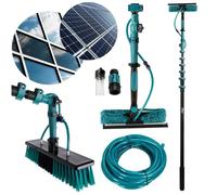 Sillar Perche télescopique avec système d'alimentation en eau intégré pour le lavage des vitres et du photo - 7,37mvoltaïque