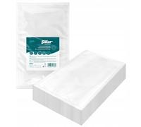 Sillar Sacs Sous Vide Alimentaire 50 pièces 15x25cm Sachets pour Machine Sous Vide - Sacs à Faire le Vide d'air Gaufrés pour la Conservation des Aliments et la Cuisson