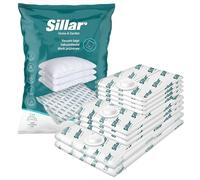 Sillar Sacs Sous Vide pour Vêtements Couettes, Clothing Réutilisable 9 Pièces + Pompe, Vacuum Bags | pour la Conservation des Textiles, Oreillers, Bagage 6x 40x60cm, 3x 60x80cm