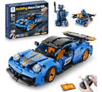 Sillbird Kit de Construction de Robot et Voiture Télécommandée pour Garçons | 3 en 1 STEM Ensemble Robotique Programmable, Cadeau Éducatif d'Anniversaire et de Noël pour Enfants dès 8-12 Ans, 473 Pièces