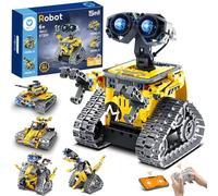 Sillbird Robot Enfants Garçons, 5-en-1 Roboticset avec App Télécommande Jouet de Construction programmable, Cadeau d'anniversaire créatif pour Enfants