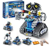Sillbird Technic Robot pour Enfants Garçons de 8 à 13 Ans, Jouet de Construction 5 en 1 avec Application Programmable, Cadeau d’Anniversaire ou de Noël (596 Pièces)