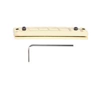 Sillet de chevalet en laiton pour guitare 7 cordes |Remplacez votre sillet endommagé sur votre guitare électrique type Les Paul |Sillet de chevalet réglable pour guitare