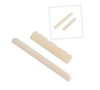 Sillet de Chevalet et Sillet Tête Plastique pour Remplacement Durable Facile à Installer Améliore et Confort de Jeu