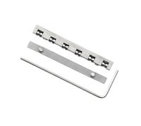 Sillet de guitare à roulettes en acier résistant à la avec billes à roulettes pour des constantes dans tous les climats Écrou de pont électrique