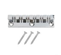 Sillet de Queue Chrome 6 Cordes Guitare Plate(12 String)