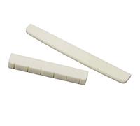 Sillet de Tête Fendu + Sillet de Chevalet en OS Bovins pour Guitare classique