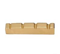 Sillet en laiton pour 4 cordes pour instruments de basse électrique offrant un soutien et un guidage fluide des cordes pendant le jeu (42 mm)