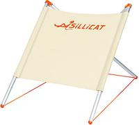 Sillicat chaise pliante avec cadre en aluminium, idéale pour la plage et les loisirs de plein air, fabriquée en Espagne, Beige