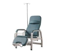 SillóN De FlebotomíA Totalmente Reclinable, Para InyeccióN Intravenosa Con Reposabrazos Y Estante Almacenamiento, MéDico Cuero Portasueros, Sillas RecepcióN Para Sala Espera(Green)