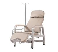 SillóN De FlebotomíA Totalmente Reclinable, Para InyeccióN Intravenosa Con Reposabrazos Y Estante Almacenamiento, MéDico Cuero Portasueros, Sillas RecepcióN Para Sala Espera(Brown)