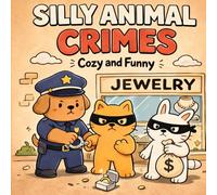 Silly Animal Crimes: Cozy and Funny Coloring Book for Adults and Teens | Cute Silly Animal Crime Scenes | Relaxing Stress Relief Coloring Pages
