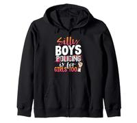 Silly Boys Policing, C'est pour Girls Too Policewoman Sweat à Capuche
