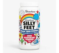 Silly Feet Poudre déodorante pour chaussures - Poudre hypoallergénique pour le contrôle des odeurs, pieds moits, absorption de l'humidité, remède antifongique et malodorant, taille de voyage 75 g