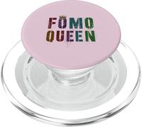 Silly FOMO Queen Dire Fête Blague Vacances d'été Président PopSockets PopGrip pour MagSafe