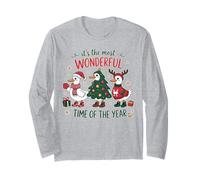 Silly Goose Christmas The Most Wonderful Time of The Year Manche Longue