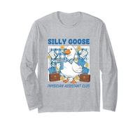 Silly Goose Club d'assistant médical, Mignon et drôle Manche Longue