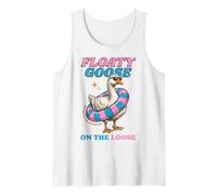 Silly Goose Floaty Goose on The Loose Fun Débardeur