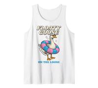Silly Goose Floaty Goose on The Loose Fun Débardeur