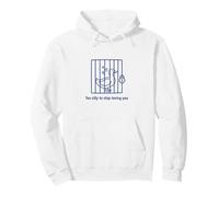Silly Goose in Prison | Cute Goose Valentines Day Women Sweat à Capuche
