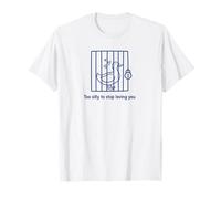 Silly Goose in Prison | Cute Goose Valentines Day Women T-Shirt