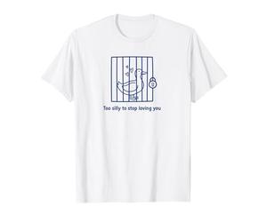 Silly Goose in Prison | Cute Goose Valentines Day Women T-Shirt