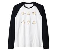 Silly Goose Jouant au Football Mignon Gardien de But Amusant Jour de Jeu Manche Raglan