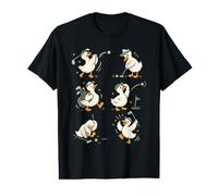 Silly Goose Joueur de Golf Amusant T-Shirt Graphique avec Valeur