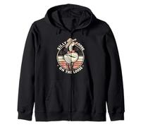 Silly Goose On The Loose Fun Pastel Coquette Cowboy Sweat à Capuche