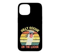 Silly Goose on The Loose Funny Saying Vintage Coque pour iPhone 15