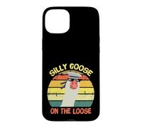 Silly Goose on The Loose Funny Saying Vintage Coque pour iPhone 15 Plus
