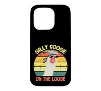 Silly Goose on The Loose Funny Saying Vintage Coque pour iPhone 15 Pro