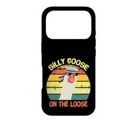 Silly Goose on The Loose Funny Saying Vintage Coque pour iPhone 17 Pro