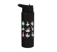 Silly Goose On The Loose Summer Pool Beach Party Stainless Steel Insulated Water Bottle