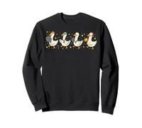 Silly Goose Pickleball Player Retro Court Vibes Sweatshirt