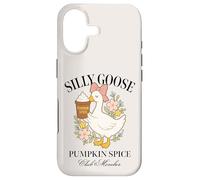 Silly Goose Pumpkin Spice Club Fall Season Coffee Lover Coque pour iPhone 17