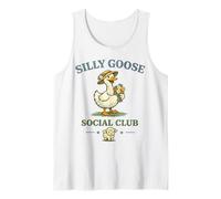 Silly Goose Social Club, Adorable Animal de Ferme Amusant Débardeur