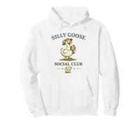 Silly Goose Social Club, Adorable Animal de Ferme Amusant Sweat à Capuche