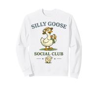 Silly Goose Social Club, Adorable Animal de Ferme Amusant Sweatshirt
