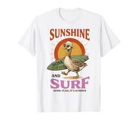 Silly Goose Sunshine Surf Honk Surf Club Summer T-Shirt