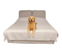 SILLY LEGACY Protège-Couette imperméable Extra Large (254 x 244 cm) - Protège-Couette pour Animaux imperméable, Souple, Fin et réversible pour Chiens, Chats, bébés, protège Le canapé et Le lit